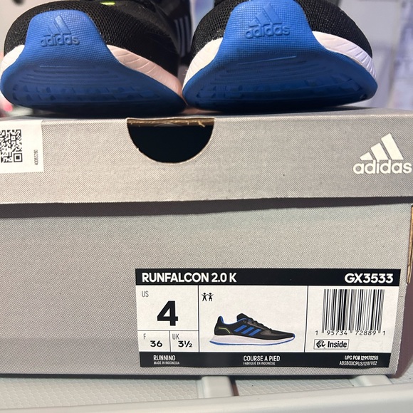 Like New Big Kid Adidas Running Shoes - Picture 2 of 3